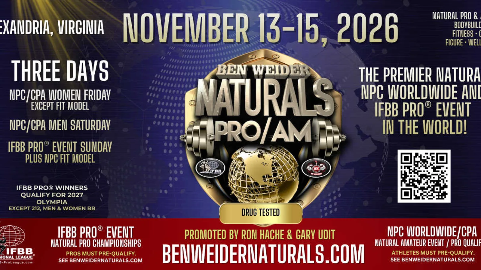 Иллюстрация: 2026 BEN WEIDER NATURAL PRO